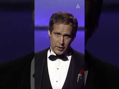 Chevy Chase's Plea at the Oscars