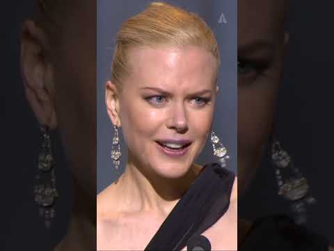 Oscar Winner Nicole Kidman on coming to the Academy Awards