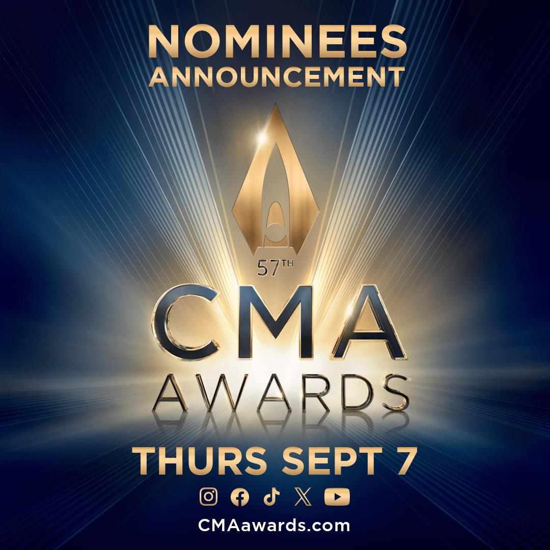 Final Nominees For CMA Awards To Be Announced Sept. 7