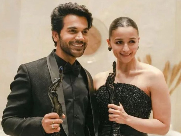 Rajkummar Rao drops a picture with Alia Bhatt congratulating the winners for their Filmfare win 