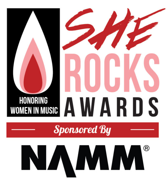 NAMM Partners with She Rocks Awards for 2024 Event