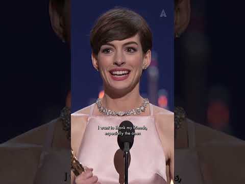 Anne Hathaway's Oscars Dream Comes True