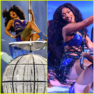 Cardi B & Megan Thee Stallion Perform 'Bongos' Live for First Time at MTV VMAs 2023 - Watch!