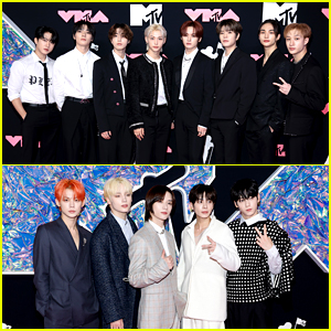 K-Pop Groups Stray Kids & Tomorrow X Together Are Both at the MTV VMAs 2023 - See Red Carpet Photos!