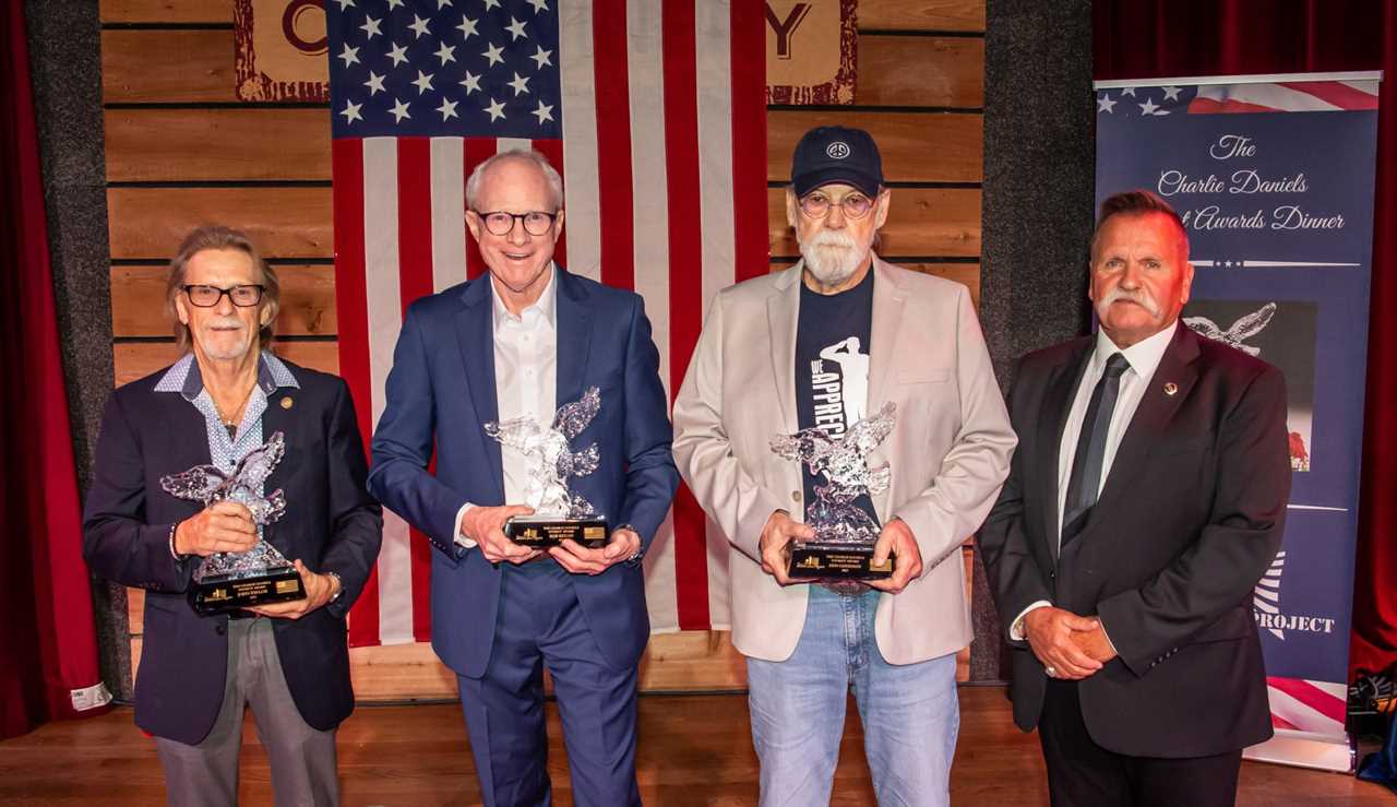 Fifth Annual Charlie Daniels Patriot Awards Raises $400K For U.S. Military Vets
