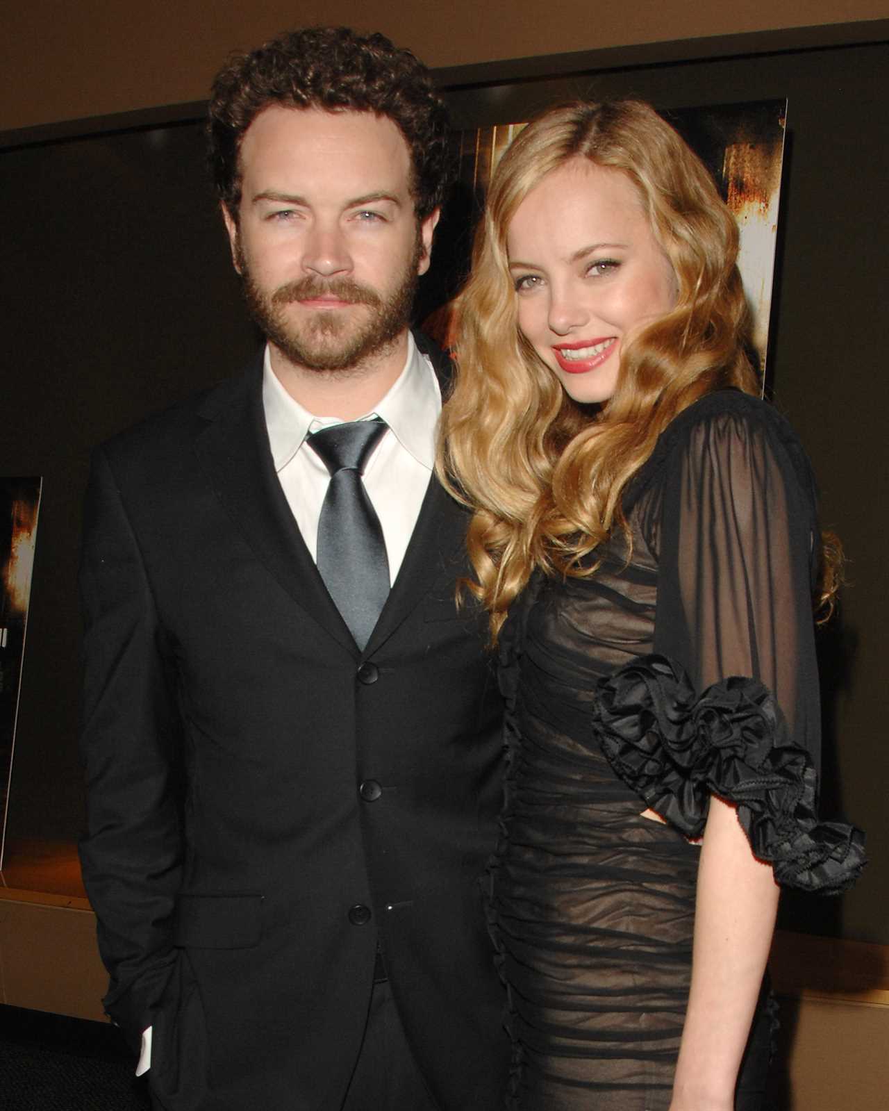 Bijou Phillips and Danny Masterson 