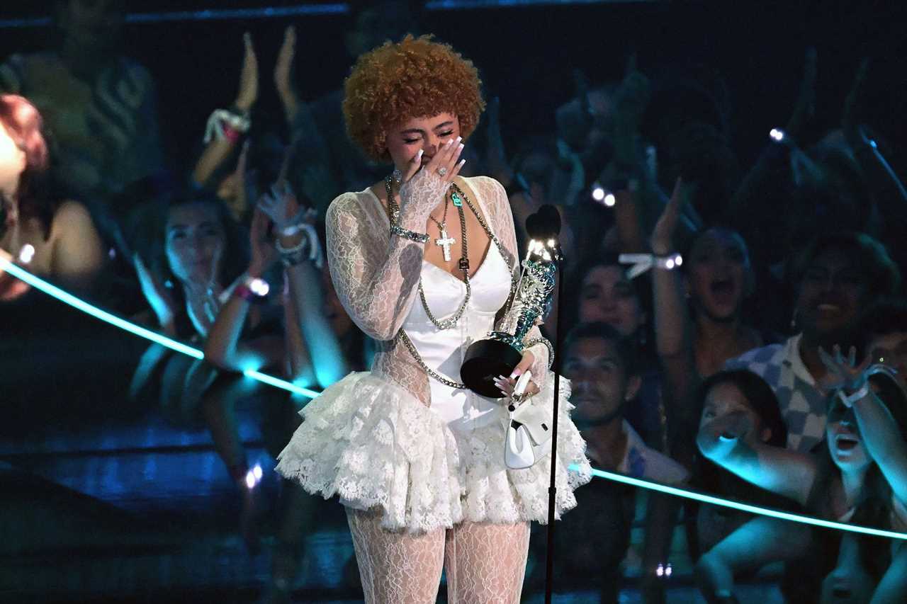 Ice Spice Wins Best New Artist at the 2023 VMAs