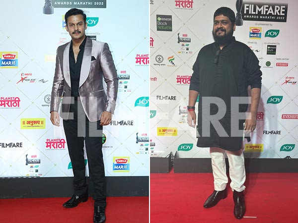 Planet Marathi Filmfare Awards Marathi 2022: Om Raut and Adinath Kothare arrived at the red carpet 