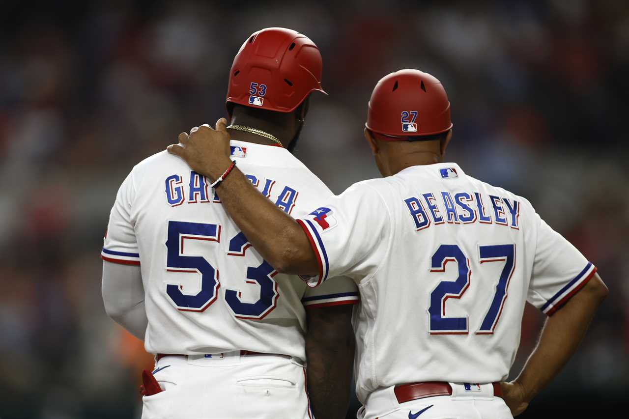 Texas Rangers third-base coach Tony Beasley excited about his first World Series