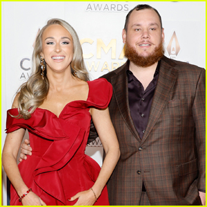 Luke Combs Gets Support From Wife Nicole at CMA Awards 2023