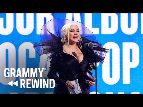 Watch Christina Aguilera Win A Latin GRAMMY For 'Aguilera' In 2022 | GRAMMY Rewind