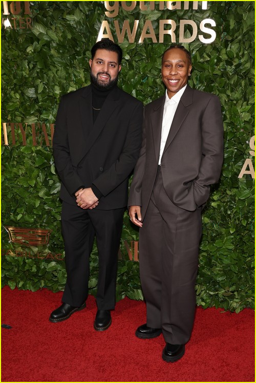 Rishi Rajani, Lena Waithe at the Gotham Awards