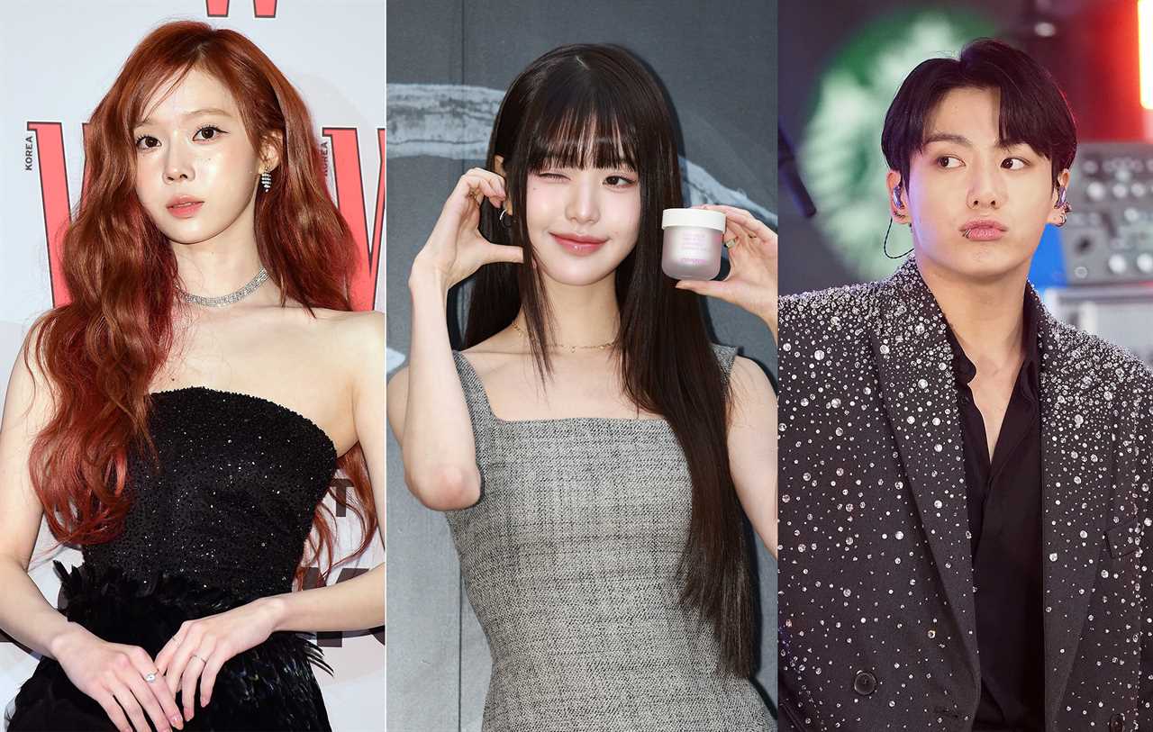 aespa ive jungkook circle chart music awards 2023