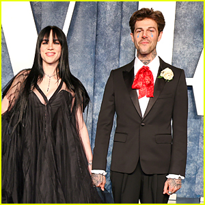 Billie Eilish & Boyfriend Jesse Rutherford (in Clown Makeup) Hold Hands on Vanity Fair Oscar Party 2023 Red Carpet