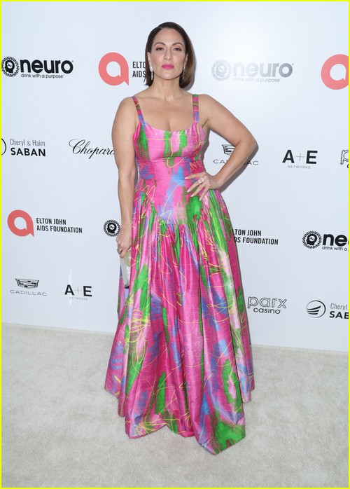 Shoshana Bean at the Elton John Oscar Party 2023