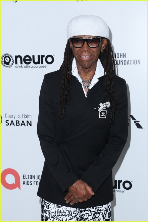 Nile Rodgers at the Elton John Oscar Party 2023