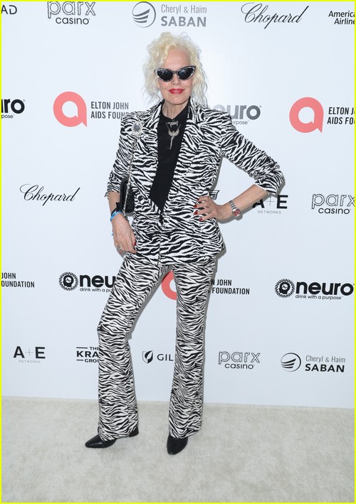 Ellen von Unwerth at the Elton John Oscar Party 2023