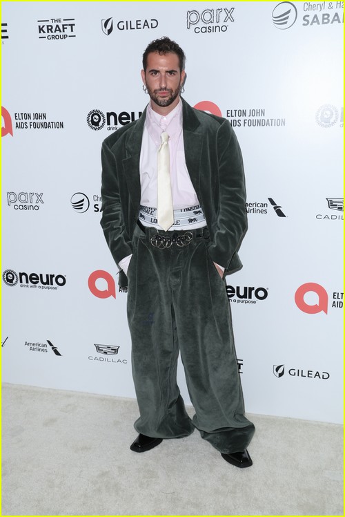 Jordan Firstman at the Elton John Oscar Party 2023