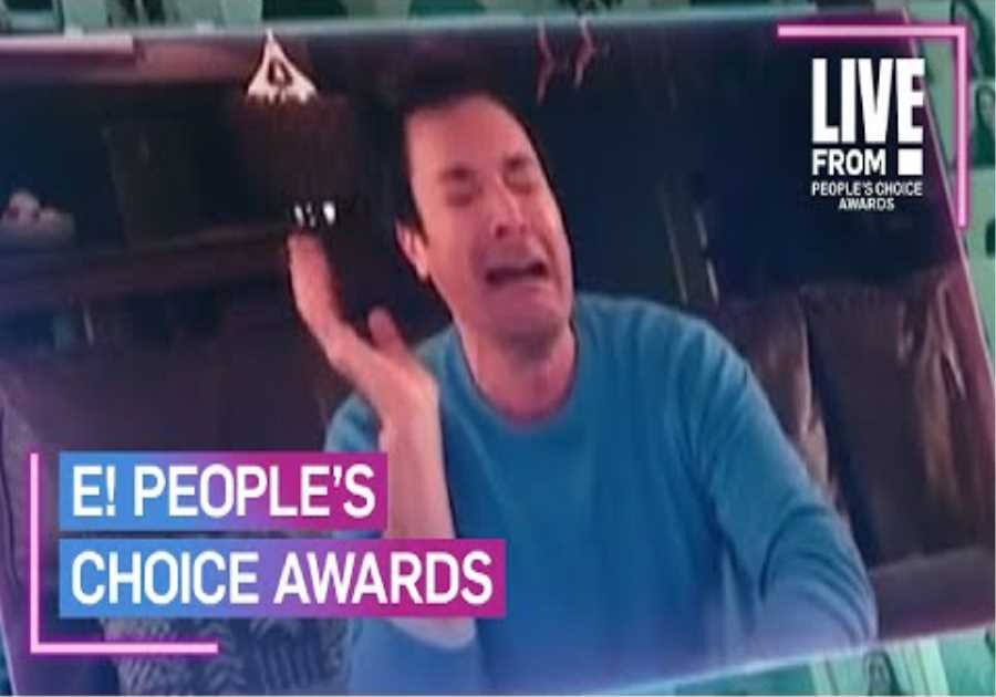 Jimmy Fallon's Mute Button Fail While Accepting 2020 PCA | E! People’s Choice Awards