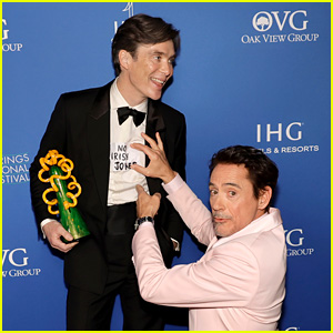 Oppenheimer's Cillian Murphy & Robert Downey Jr. Clearly Had More Fun Than Everyone Else at the Palm Springs Awards Gala