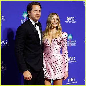 Margot Robbie Channels 'Barbie' Again for Date Night with Husband Tom Ackerley at Palm Springs Film Festival Awards