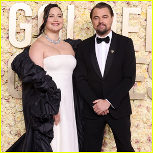 Leonardo DiCaprio & Lily Gladstone Coordinate Outfits for Golden Globes 2024