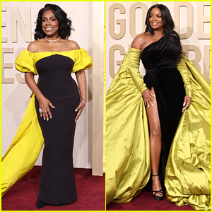 Abbott Elementary's Sheryl Lee Ralph & Janelle James Wear Coordinated Looks at Golden Globes 2024