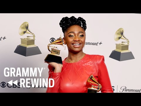 Watch Samara Joy's Tearful Best New Artist Acceptance Speech In 2023 | GRAMMY Rewind