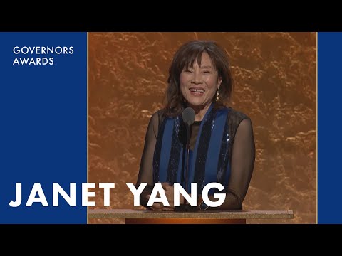 Academy President Janet Yang Opens the 14th Governors Awards (2024)