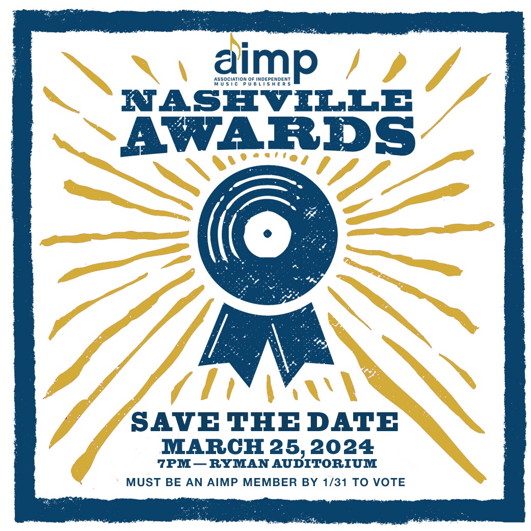 AIMP Nashville Awards To Take Place In March
