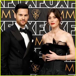 Nominee Lizzy Caplan & Husband Tom Riley Strike a Pose Together at Emmy Awards 2023