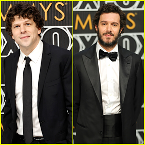 Jesse Eisenberg & Adam Brody Support 'Fleishman Is In Trouble' at Emmy Awards 2023