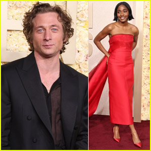 Jeremy Allen White & Ayo Edebiri Represent 'The Bear' at Golden Globes 2024