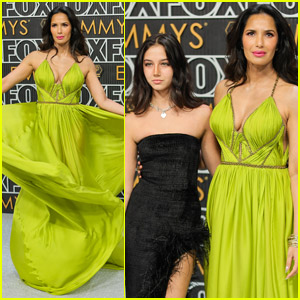 Top Chef's Padma Lakshmi Brings Daughter Krishna as Her Date to Emmy Awards 2023