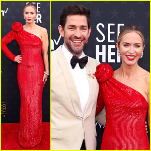 Emily Blunt & John Krasinski Couple Up at Critics Choice Awards 2024 After Going Viral the Week Before