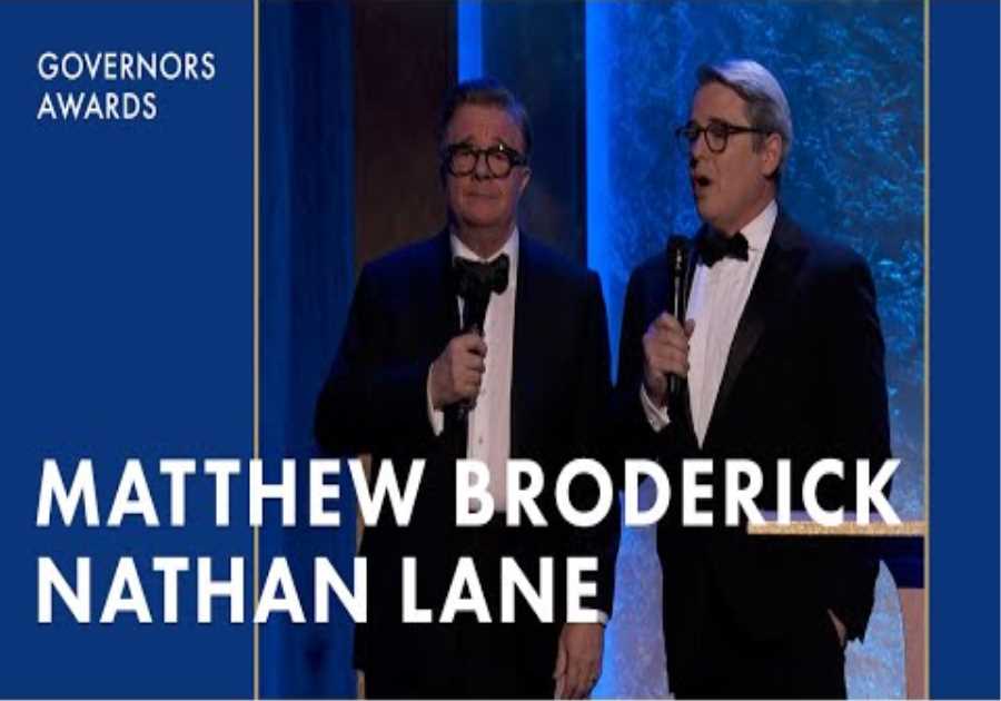 Matthew Broderick &amp; Nathan Lane Honor Mel Brooks | 14th Governors Awards (2024)