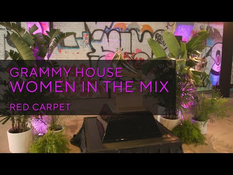 Jordin Sparks Walks The Red Carpet At A Celebration Of Women In The Mix | GRAMMY Week 2024