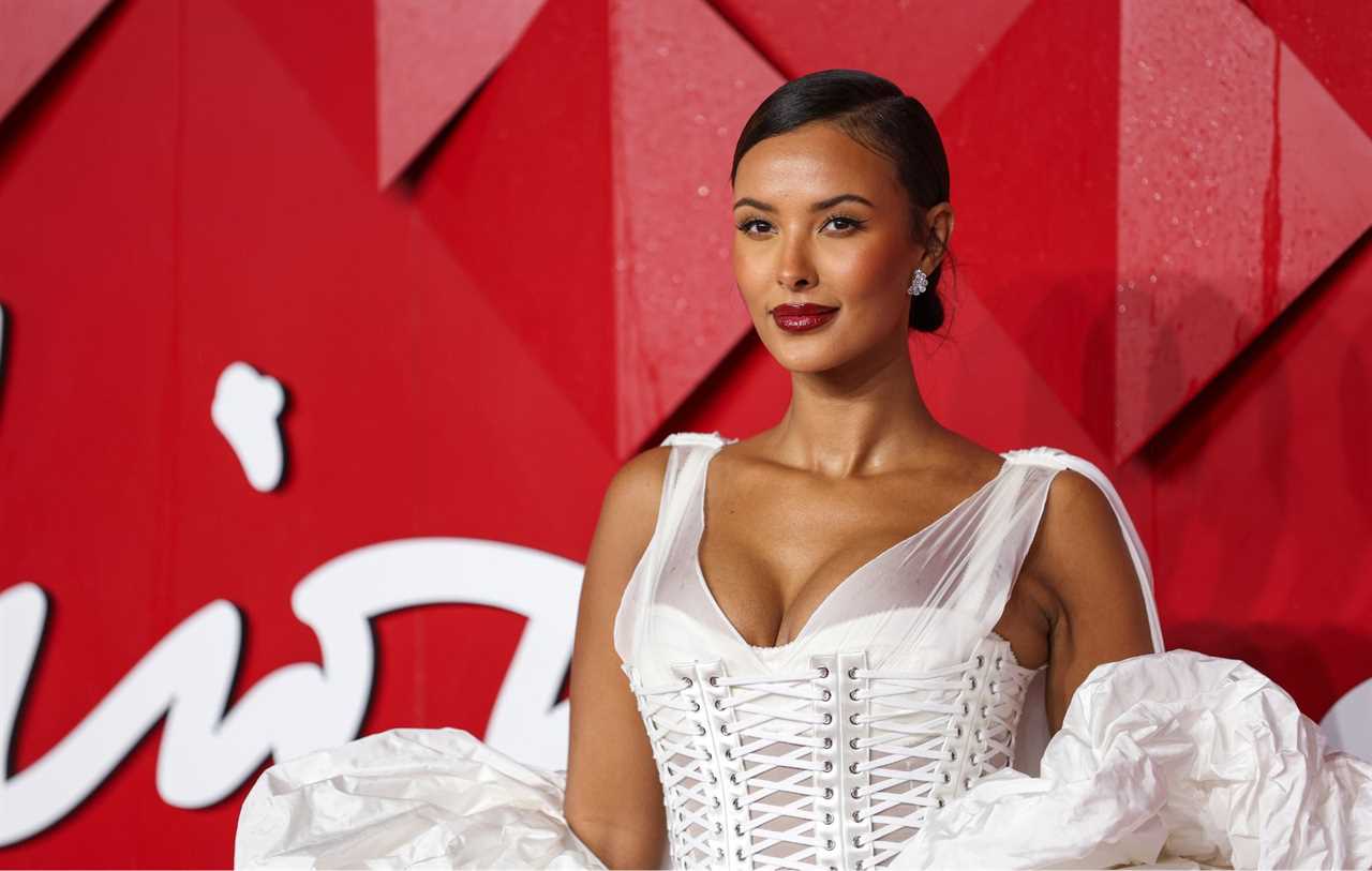 Maya Jama attends The Fashion Awards 2023