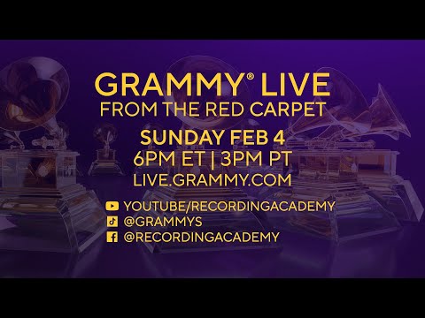 GRAMMY Live From The Red Carpet Airs Sunday, Feb. 4: Save The Date