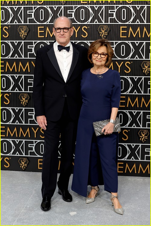 Dahmer’s Richard Jenkins and wife Sharon at the Emmy Awards