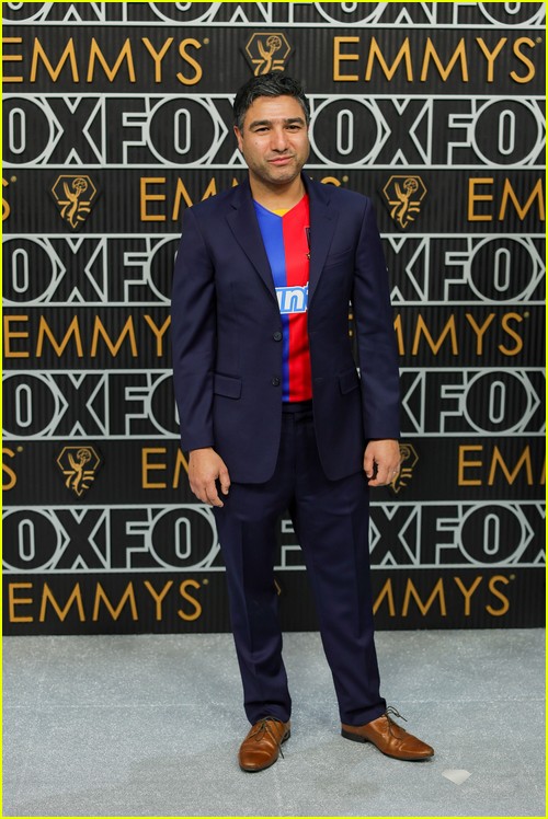 Ted Lasso’s Nick Mohammed at the Emmy Awards