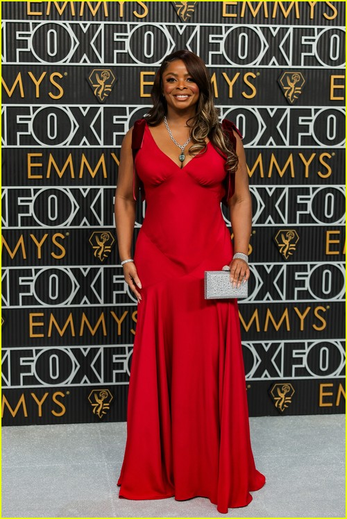 Abbott Elementary’s Janelle James at the Emmy Awards