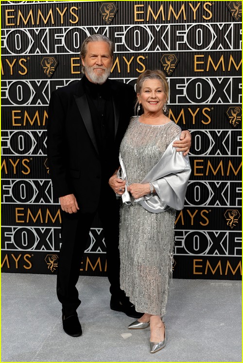 Jeff Bridges and wife Susan at the Emmy Awards