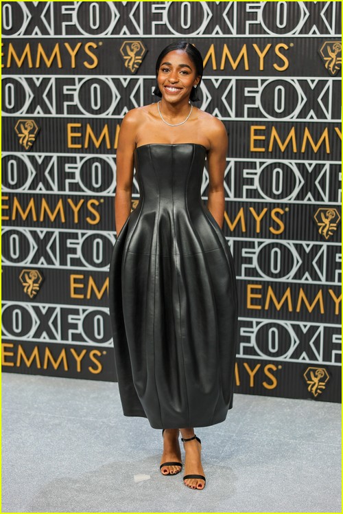 The Bear’s Ayo Edebiri at the Emmy Awards