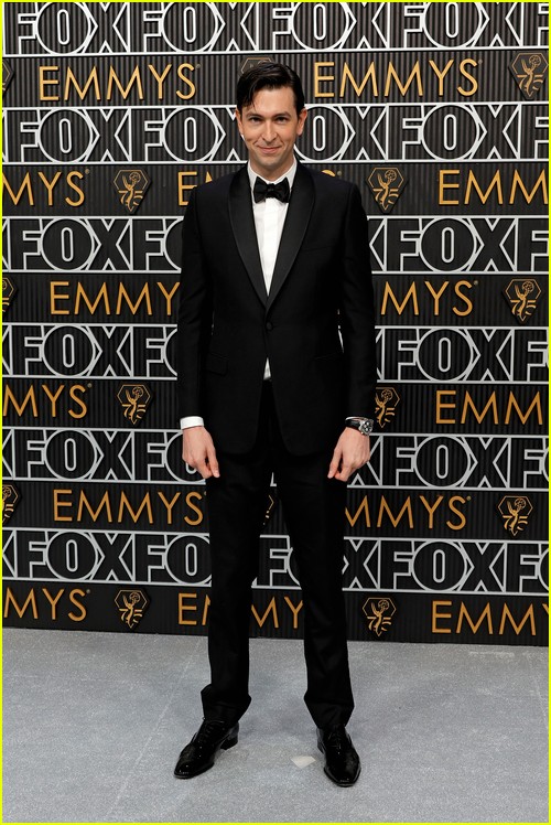 Succession’s Nicholas Braun at the Emmy Awards