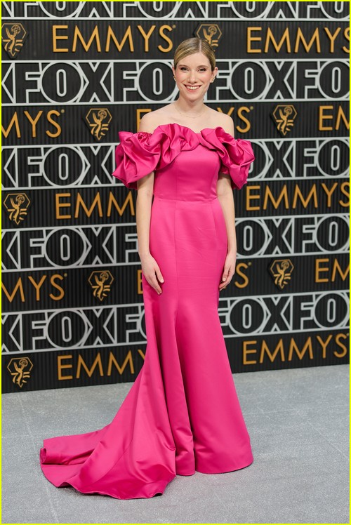 The Hollywood Reporter’s Tiffany Taylor at the Emmy Awards