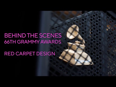 66th Annual GRAMMY Awards Red Carpet Design
