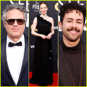 'Poor Things' Co-Stars Mark Ruffalo, Emma Stone & Ramy Youssef Attend Critics Choice Awards 2024!