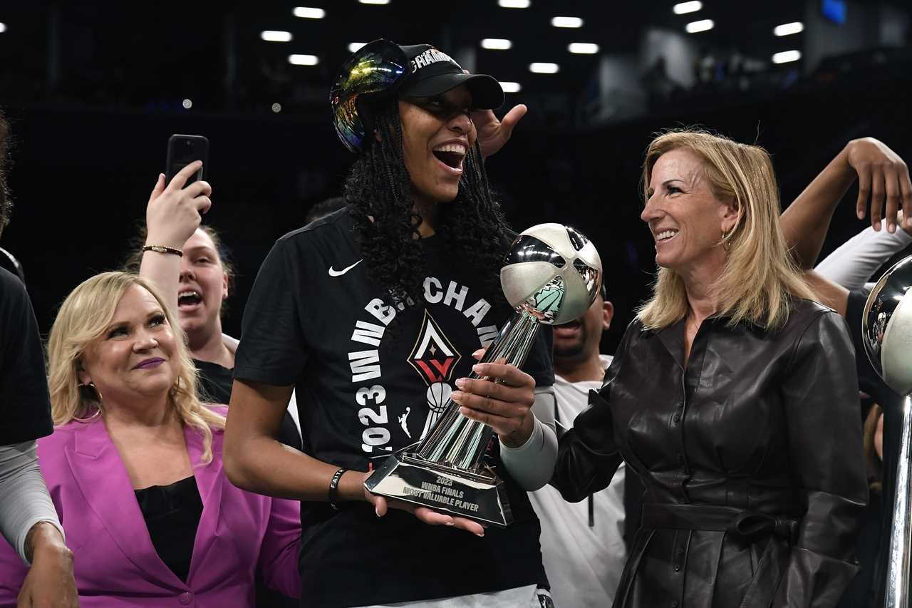 Las Vegas Aces forward A’ja Wilson puts mother’s lessons into book ‘Dear Black Girls: How to Be True to You’