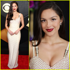 Olivia Rodrigo Brings the Glamour in Archival Versace Dress to Grammys 2024